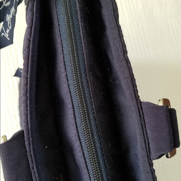 Navy Vera Bradley Tote - Picture 4 of 6